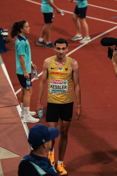 Christoph Kessler (GER) am 15.08.2022 bei den Leichtathletik-Europameisterschaften in Muenchen