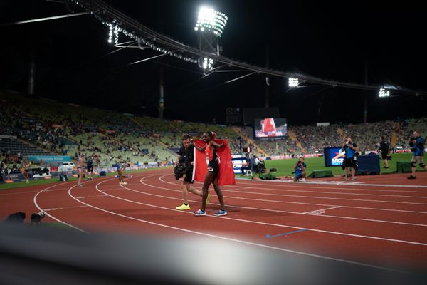 Yasemin Can (TUR) gewinnt die 10000m der Frauen am 15.08.2022 bei den Leichtathletik-Europameisterschaften in Muenchen