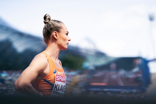 Lieke Klaver (NED) im 400m Halbfinaleam 16.08.2022 bei den Leichtathletik-Europameisterschaften in Muenchen