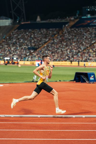 5000m Finale der Maenner mit Davor Aaron Bienenfeld (GER) am 16.08.2022 bei den Leichtathletik-Europameisterschaften in Muenchen