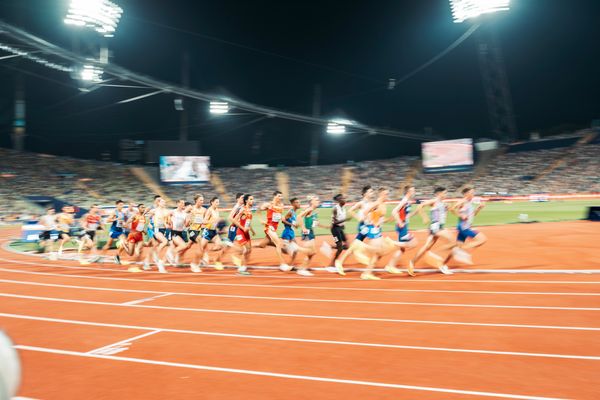 5000m Finale der Maenner am 16.08.2022 bei den Leichtathletik-Europameisterschaften in Muenchen