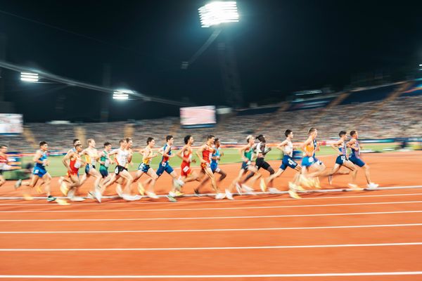 5000m Finale der Maenner am 16.08.2022 bei den Leichtathletik-Europameisterschaften in Muenchen