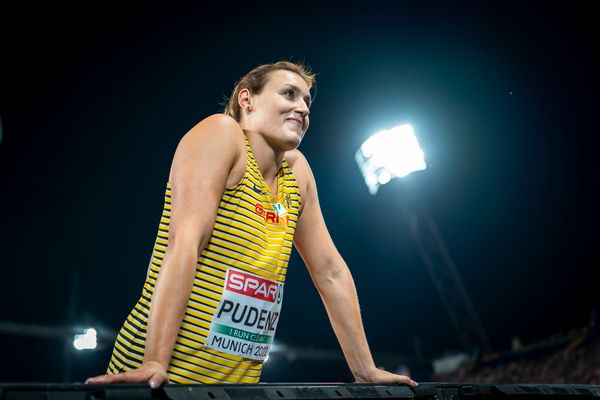 Kristin Pudenz (GER) am 16.08.2022 bei den Leichtathletik-Europameisterschaften in Muenchen