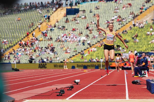 Kristin Gierisch (GER) am 17.08.2022 bei den Leichtathletik-Europameisterschaften in Muenchen