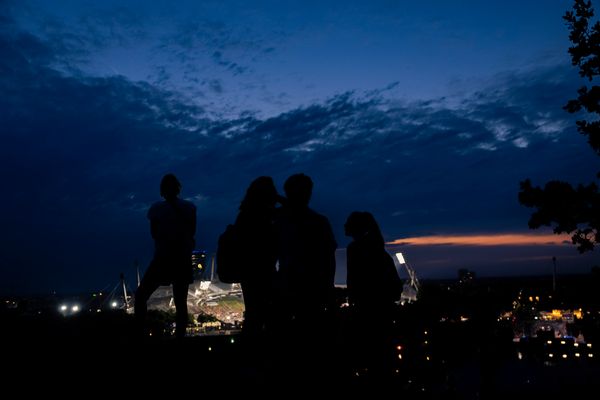 Impressionen Olympiastadion am 17.08.2022 bei den Leichtathletik-Europameisterschaften in Muenchen