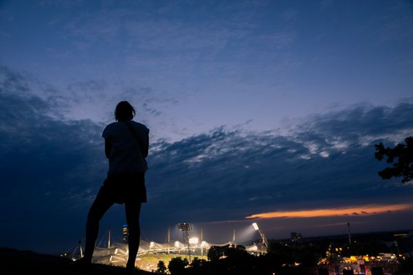 Impressionen Olympiastadion am 17.08.2022 bei den Leichtathletik-Europameisterschaften in Muenchen