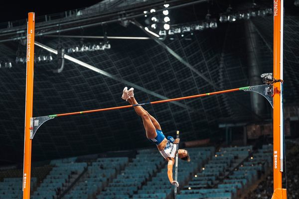 Marie-Julie Bonnin (FRA) am 17.08.2022 bei den Leichtathletik-Europameisterschaften in Muenchen