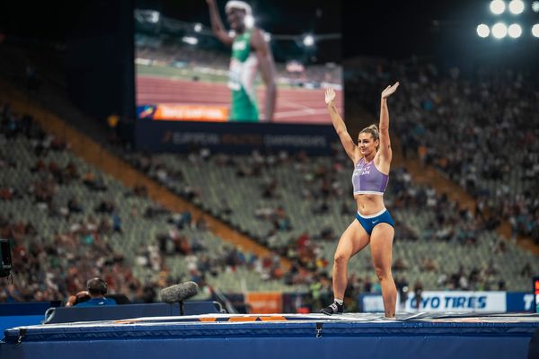 Molly Caudery (GBR) am 17.08.2022 bei den Leichtathletik-Europameisterschaften in Muenchen