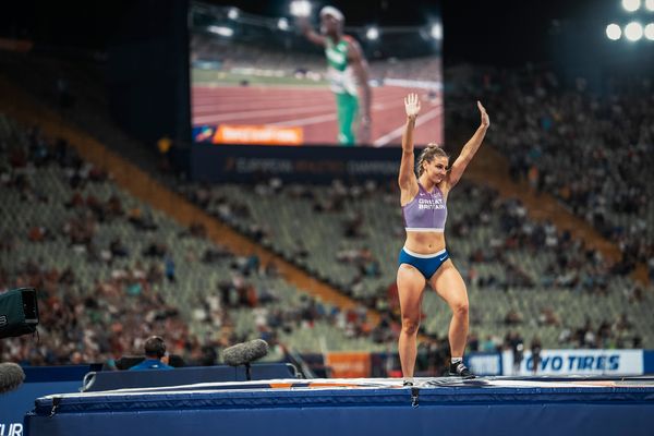 Molly Caudery (GBR) am 17.08.2022 bei den Leichtathletik-Europameisterschaften in Muenchen