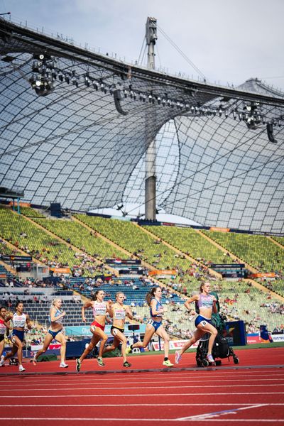 Tanja Spill (GER) am 18.08.2022 bei den Leichtathletik-Europameisterschaften in Muenchen