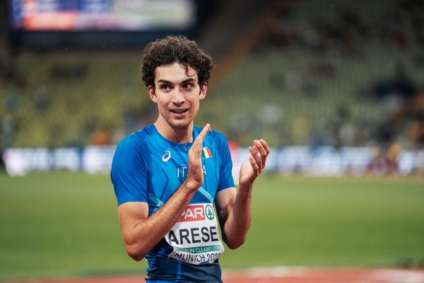 Pietro Arese (ITA) am 18.08.2022 bei den Leichtathletik-Europameisterschaften in Muenchen