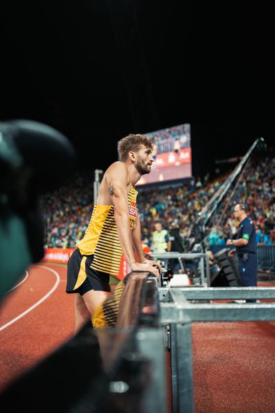 Mateusz Przybylko (GER) am 18.08.2022 bei den Leichtathletik-Europameisterschaften in Muenchen