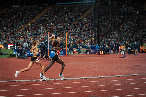 Konstanze Klosterhalfen (GER) ueber 5000m am 18.08.2022 bei den Leichtathletik-Europameisterschaften in Muenchen