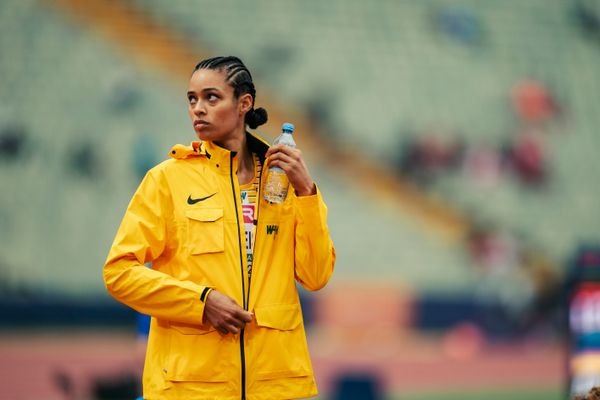 Marie-Laurence Jungfleisch (GER) am 19.08.2022 bei den Leichtathletik-Europameisterschaften in Muenchen