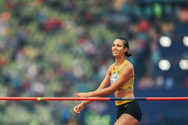 Marie-Laurence Jungfleisch (GER) am 19.08.2022 bei den Leichtathletik-Europameisterschaften in Muenchen