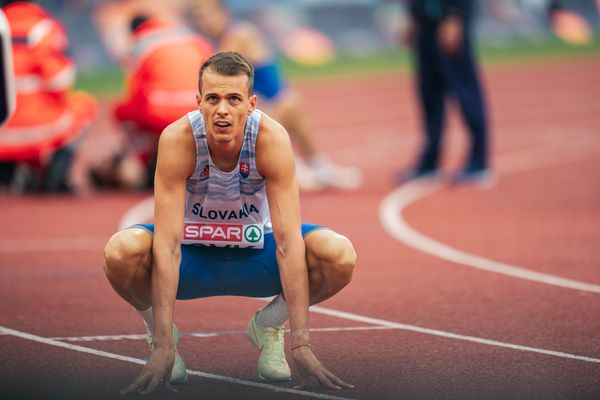 Simon Bujna (SVK) am 19.08.2022 bei den Leichtathletik-Europameisterschaften in Muenchen