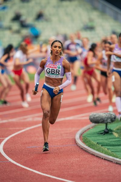 Laviai Nielsen (GBR) am 19.08.2022 bei den Leichtathletik-Europameisterschaften in Muenchen