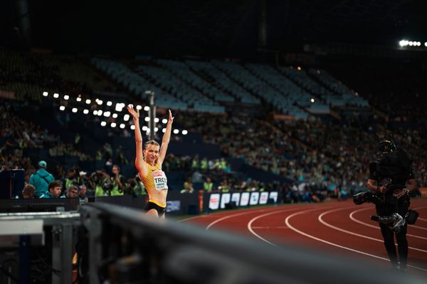 Katharina Trost (GER) am 19.08.2022 bei den Leichtathletik-Europameisterschaften in Muenchen