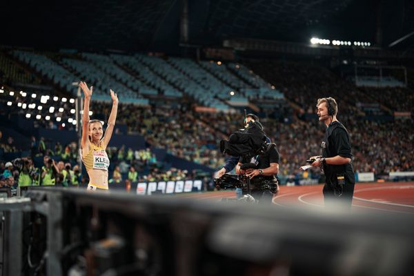 Hanna Klein (GER) am 19.08.2022 bei den Leichtathletik-Europameisterschaften in Muenchen