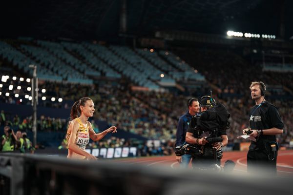 Hanna Klein (GER) am 19.08.2022 bei den Leichtathletik-Europameisterschaften in Muenchen