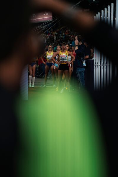 Carolina Krafzik (GER) im Dreisprung Finale am 19.08.2022 bei den Leichtathletik-Europameisterschaften in Muenchen