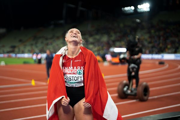 Ida Karstoft (DEN) am 19.08.2022 bei den Leichtathletik-Europameisterschaften in Muenchen