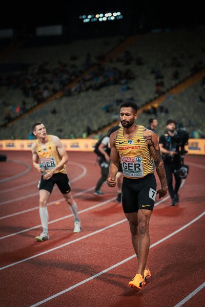 Patrick Schneider (GER) am 20.08.2022 bei den Leichtathletik-Europameisterschaften in Muenchen