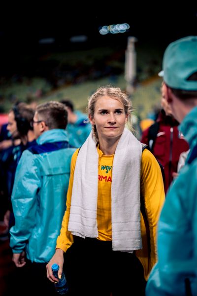 Annika Marie Fuchs (GER) am 20.08.2022 bei den Leichtathletik-Europameisterschaften in Muenchen