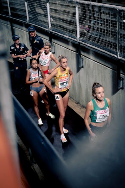 Lea Meyer (GER) am 20.08.2022 bei den Leichtathletik-Europameisterschaften in Muenchen