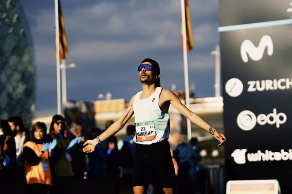 Nicolas Navarro (FRA) am 04.12.2022 beim 42th Valencia Marathon Trinidad Alfonso 2022