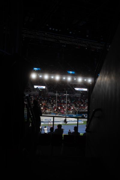 Stabhochsprung am 29.01.2023 beim ISTAF Indoor im PSD Bank Dome in Duesseldorf