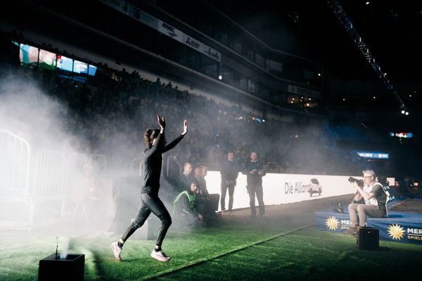 am 29.01.2023 beim ISTAF Indoor im PSD Bank Dome in Duesseldorf