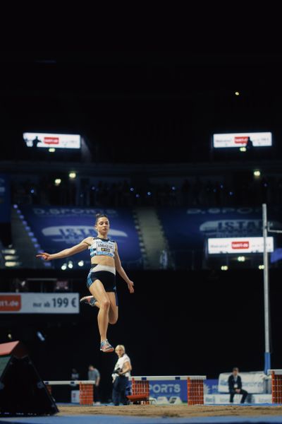 Milica Gardasevic (SRB) am 29.01.2023 beim ISTAF Indoor im PSD Bank Dome in Duesseldorf