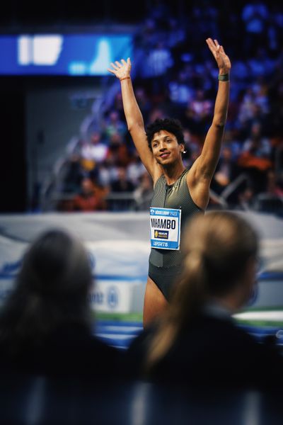 Malaika Mihambo (GER) am 29.01.2023 beim ISTAF Indoor im PSD Bank Dome in Duesseldorf