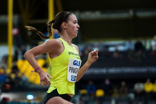 Svenja Pingpank (Hannover Athletics) bei den Deutschen Leichtathletik-Hallenmeisterschaften am 18.02.2023 in der Helmut-Koernig-Halle in Dortmund