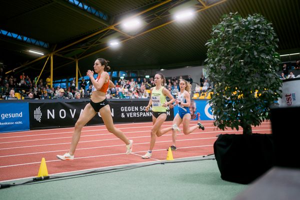 bei den Deutschen Leichtathletik-Hallenmeisterschaften am 18.02.2023 in der Helmut-Koernig-Halle in Dortmund