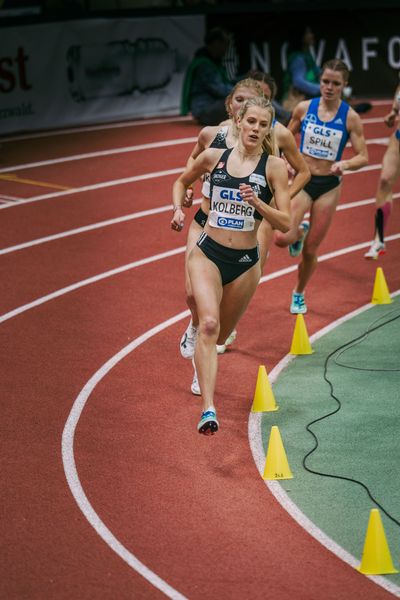 Majtie Kolberg (LG Kreis Ahrweiler) Leichtathletik-Hallenmeisterschaften am 19.02.2023 in der Helmut-Koernig-Halle in Dortmund