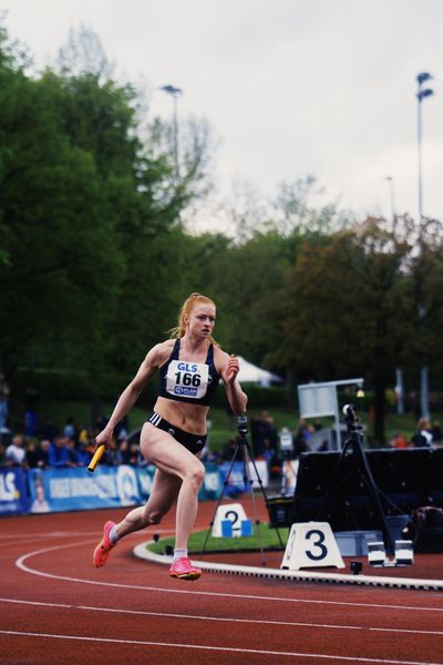 Skadi Schier (SCC Berlin) am 29.04.2023 bei den deutschen Meisterschaften Langstaffel in Bietigheim-Bissingen