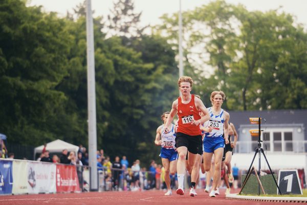 Tammo Doerner (LG Olympia Dortmund) am 07.06.2023 beim Jump n Run Meeting im Stadion Dortmund-Hacheney in Dortmund