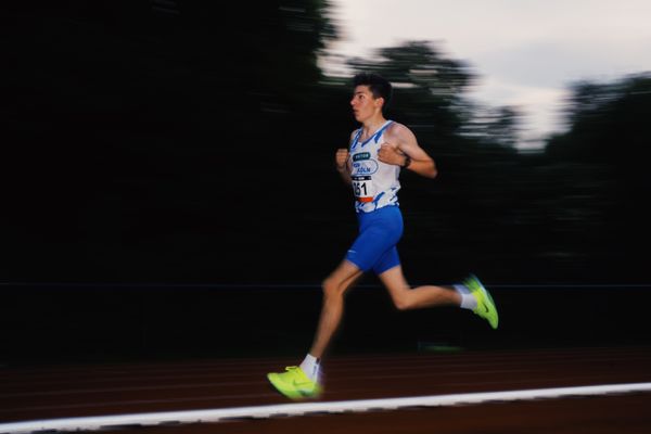 Paul Klose (TuS Koeln rrh.) am 07.06.2023 beim Jump n Run Meeting im Stadion Dortmund-Hacheney in Dortmund