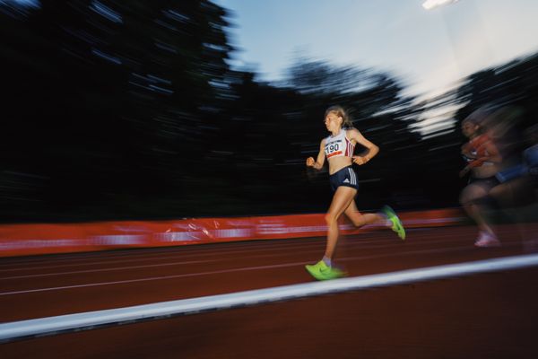 Ann-Christin Opitz (SC Melle 03) am 07.06.2023 beim Jump n Run Meeting im Stadion Dortmund-Hacheney in Dortmund