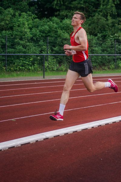 Lothar Wyrwoll (Aachener TG) am 07.06.2023 beim Jump n Run Meeting im Stadion Dortmund-Hacheney in Dortmund