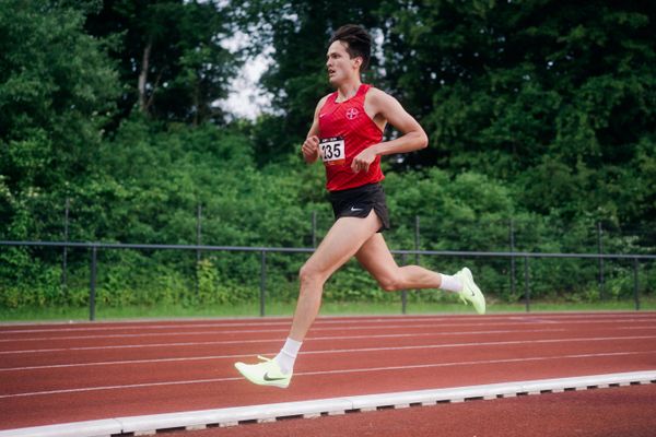 Alex Paulien (TSV Bayer o4 Leverkusen) am 07.06.2023 beim Jump n Run Meeting im Stadion Dortmund-Hacheney in Dortmund