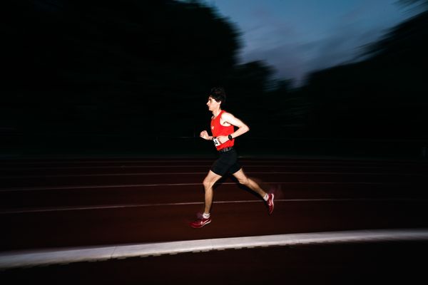 Patricia Grewatta (LG Hamm) am 07.06.2023 beim Jump n Run Meeting im Stadion Dortmund-Hacheney in Dortmund