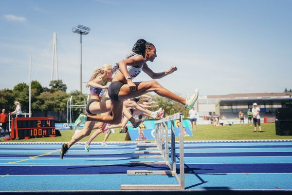 Nafissatou Thiam (BEL/Belgien) am 17.06.2023 beim Stadtwerke Ratingen Mehrkampf-Meeting im Stadion am Stadionring in Ratingen