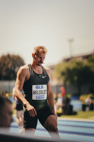 Adam Sebastian Helcelet (CZE/Tschechien) im Weitsprung am 17.06.2023 beim Stadtwerke Ratingen Mehrkampf-Meeting im Stadion am Stadionring in Ratingen