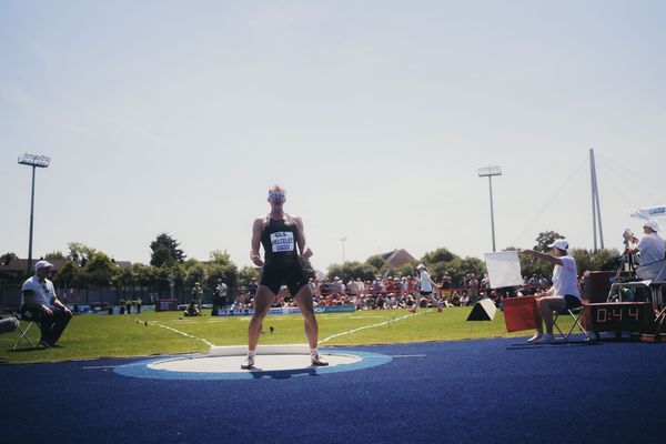 Adam Sebastian Helcelet (CZE/Tschechien) im Kugelstoßen im Hochsprung am 17.06.2023 beim Stadtwerke Ratingen Mehrkampf-Meeting im Stadion am Stadionring in Ratingen