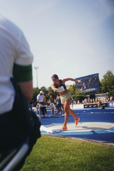 Tori West (AUS/Australien) am 17.06.2023 beim Stadtwerke Ratingen Mehrkampf-Meeting im Stadion am Stadionring in Ratingen