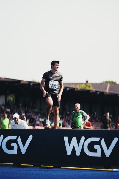 Thomas van der Plaetsen (BEL/Belgien) am 17.06.2023 beim Stadtwerke Ratingen Mehrkampf-Meeting im Stadion am Stadionring in Ratingen