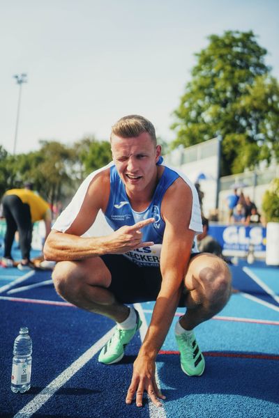 Nico Beckers (GER/LAV Bayer Uerd./Dormagen) am 17.06.2023 beim Stadtwerke Ratingen Mehrkampf-Meeting im Stadion am Stadionring in Ratingen